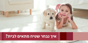 איך לבחור שטיח מתאים לבית